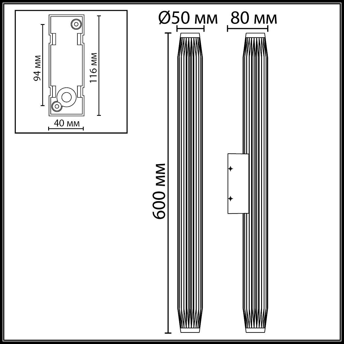 Уличный фасадный светильник ODEON LIGHT 7141/12WL фото