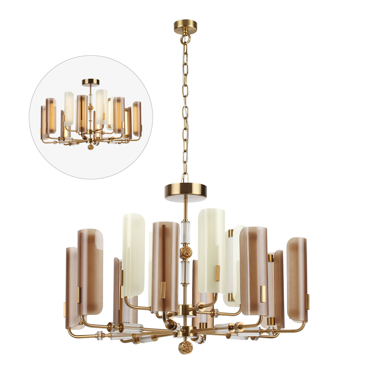 Подвесная люстра ODEON LIGHT EXCLUSIVE 5467/60L фото