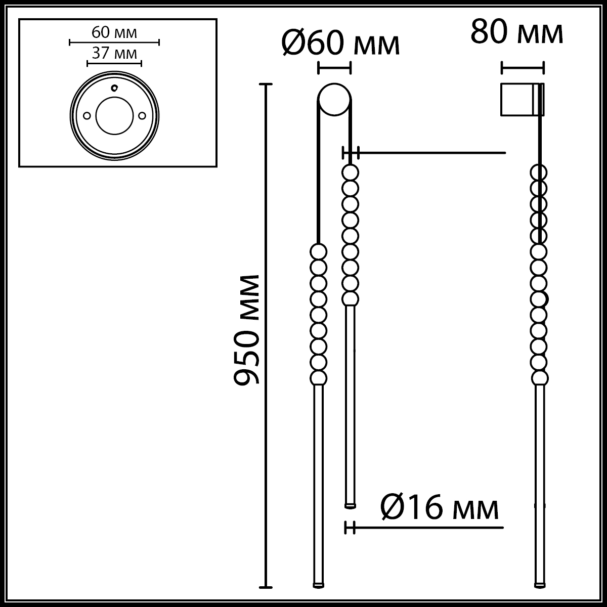 Настенный светильник ODEON LIGHT 7149/16WL фото