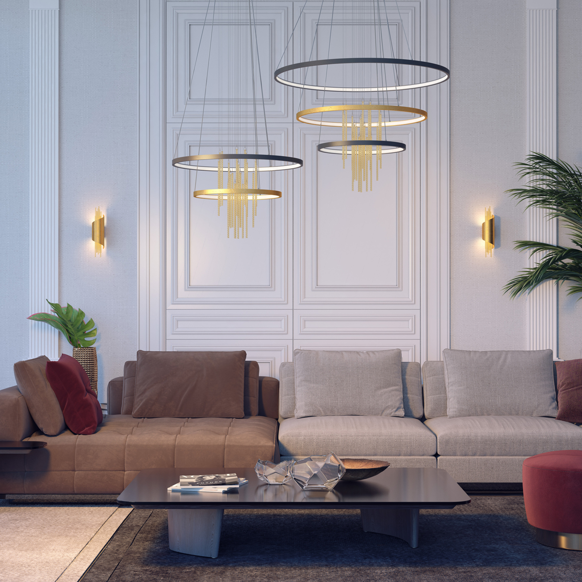 Настенный светодиодный светильник Odeon Light L-vision Monica 3901/5W фото