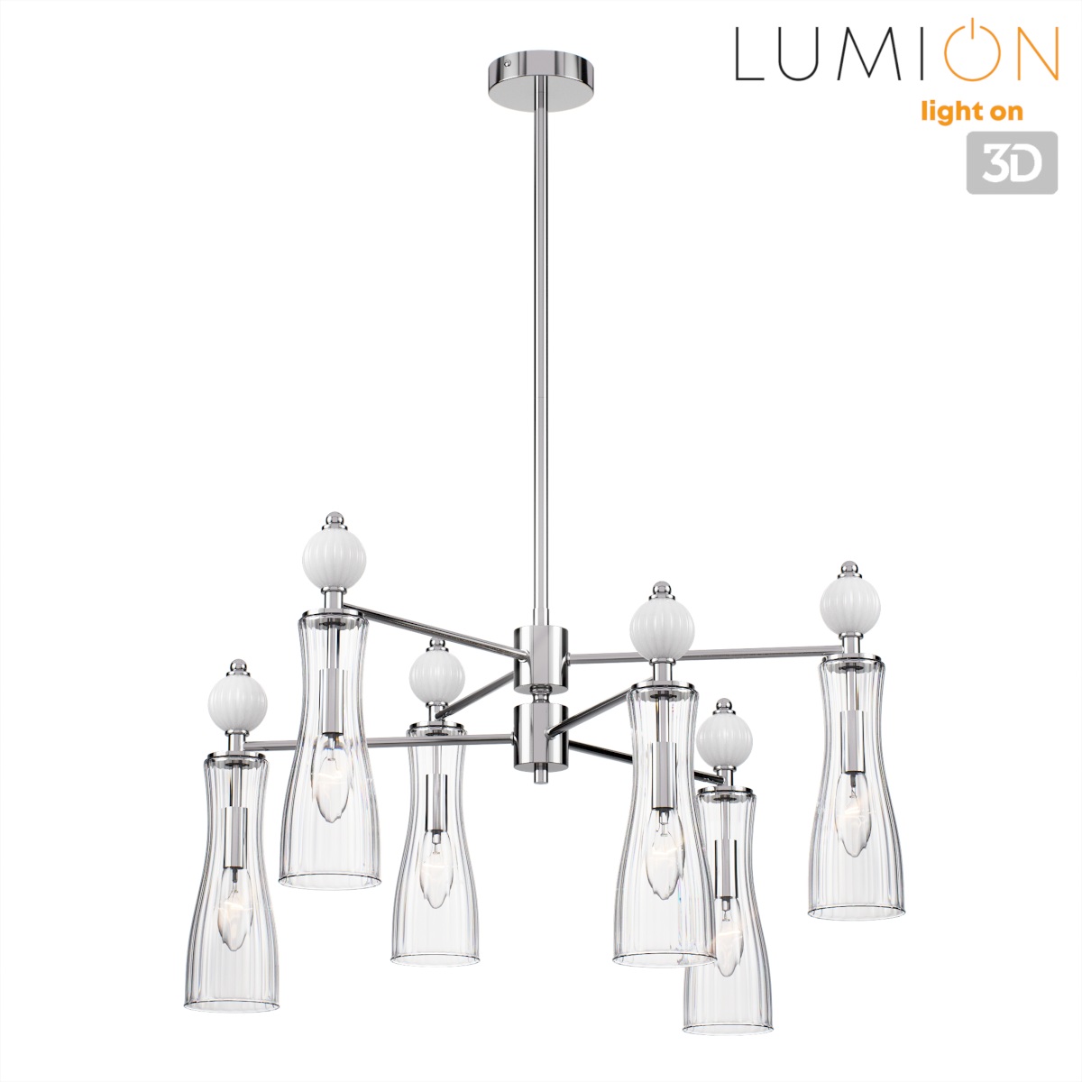 Люстра потолочная LUMION 8268/6 фото