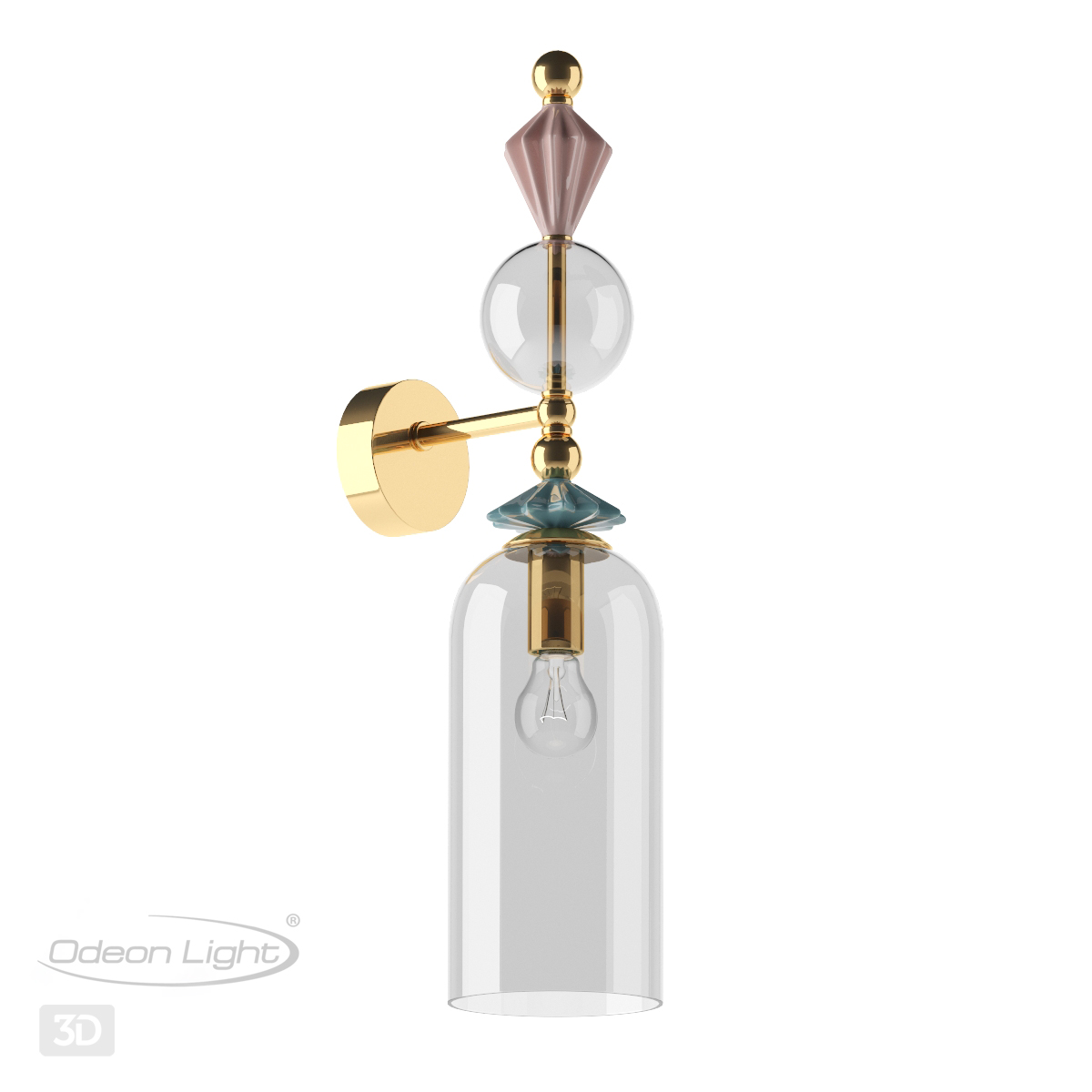Бра Odeon Light Classic Bizet 4855/1WA фото