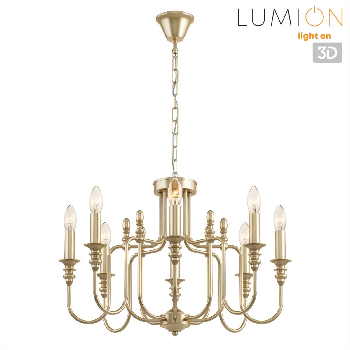 Люстра потолочная LUMION 8318/8 фото