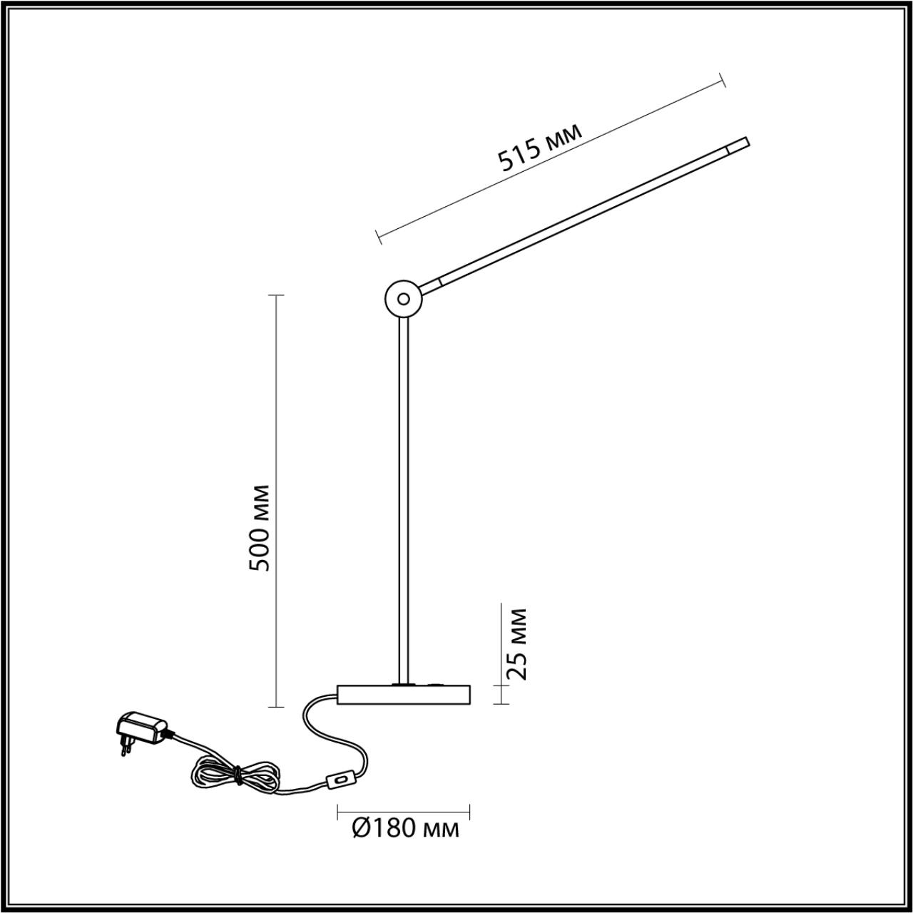 Настольный светильник ODEON LIGHT 7101/12TL фото
