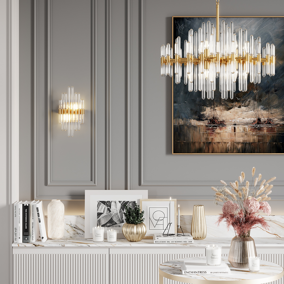 Подвесная люстра Odeon Light Hall Stika 4988/12 фото