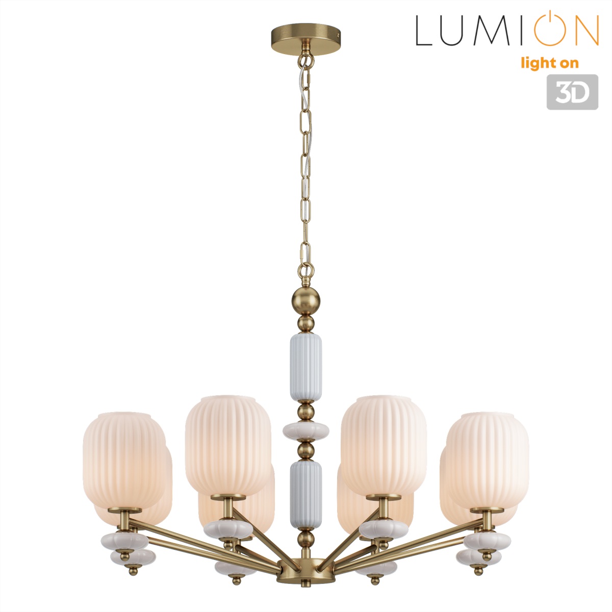 Люстра LUMION 8334/8 фото
