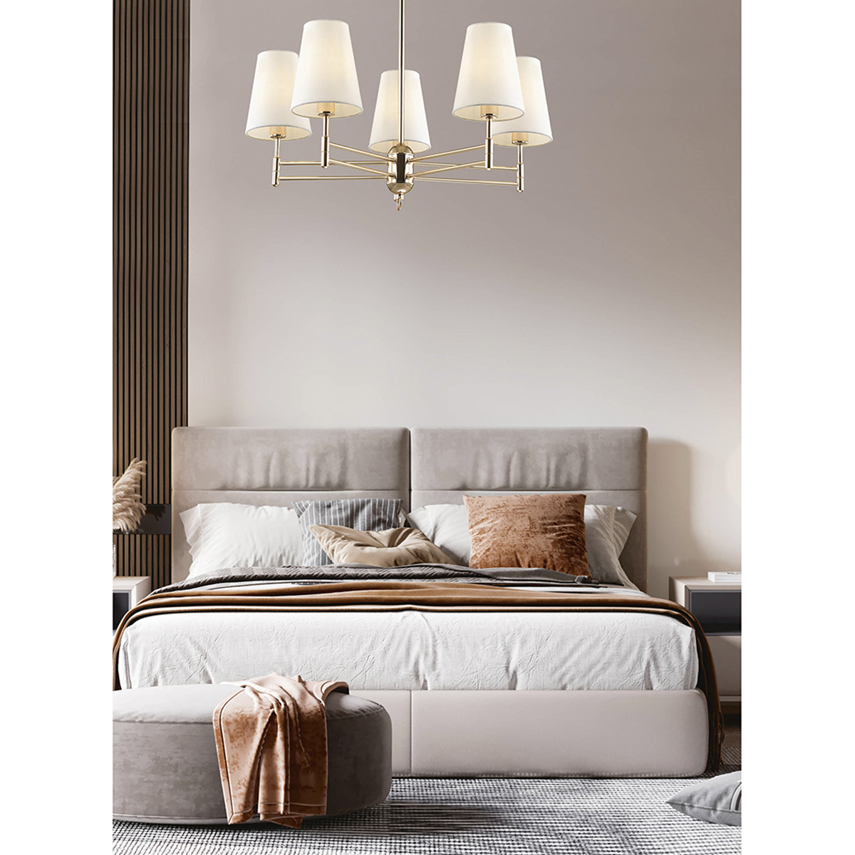 Подвесная люстра Lumion Neoclassi Doris 4436/5C фото