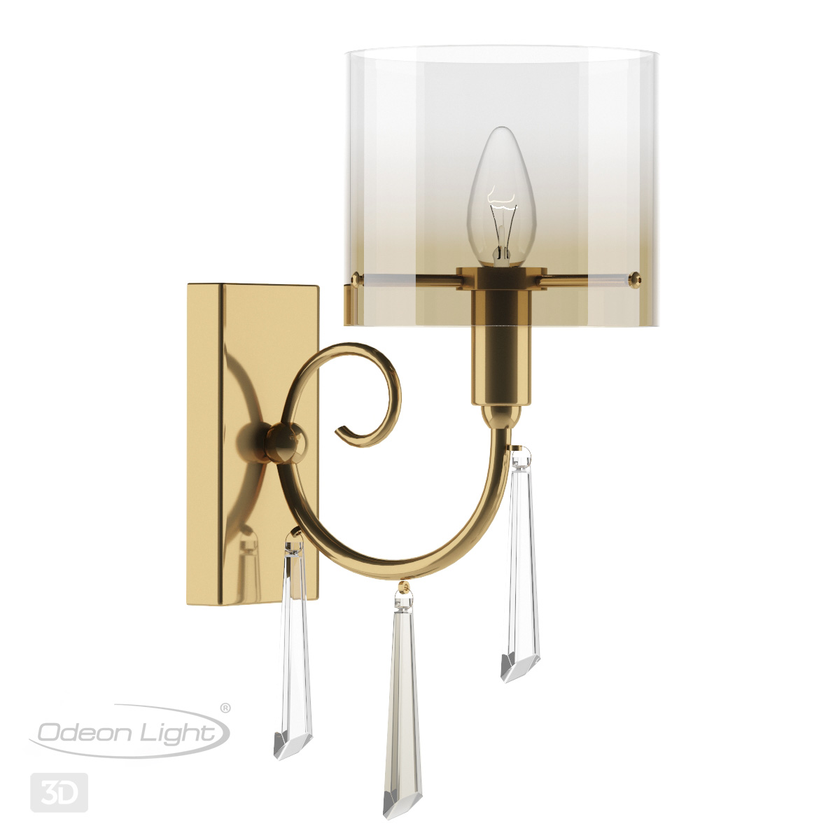 Бра ODEON LIGHT EXCLUSIVE 4886/1W фото