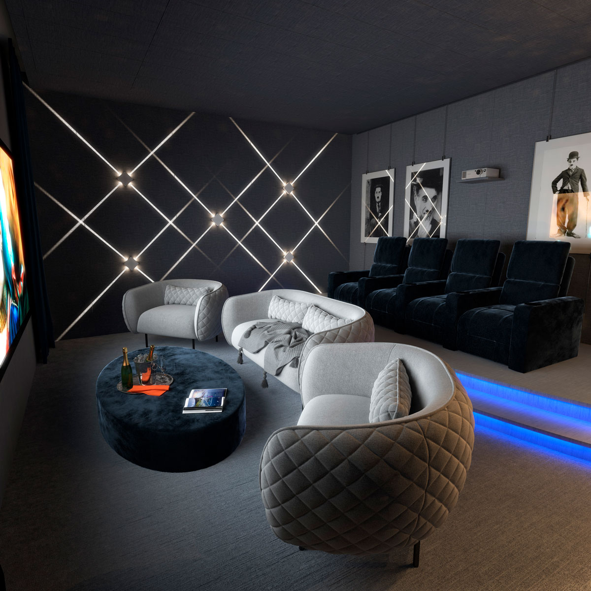Настенный светодиодный светильник Odeon Light Hightech Vista 4258/8WL фото