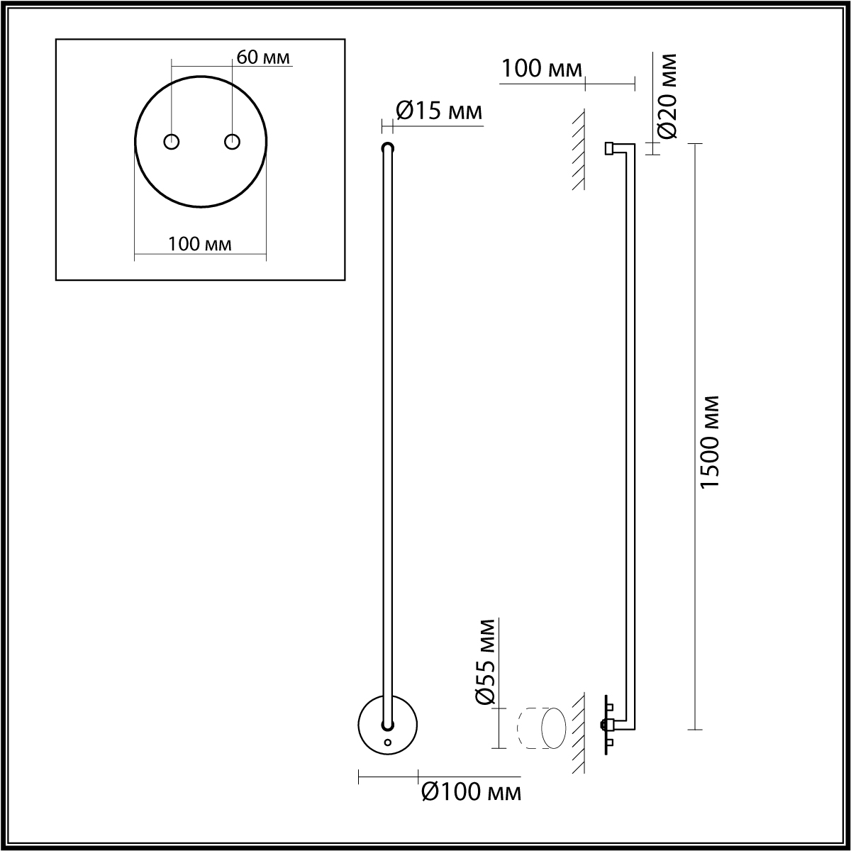 Настенный светильник ODEON LIGHT 7022/18WL фото