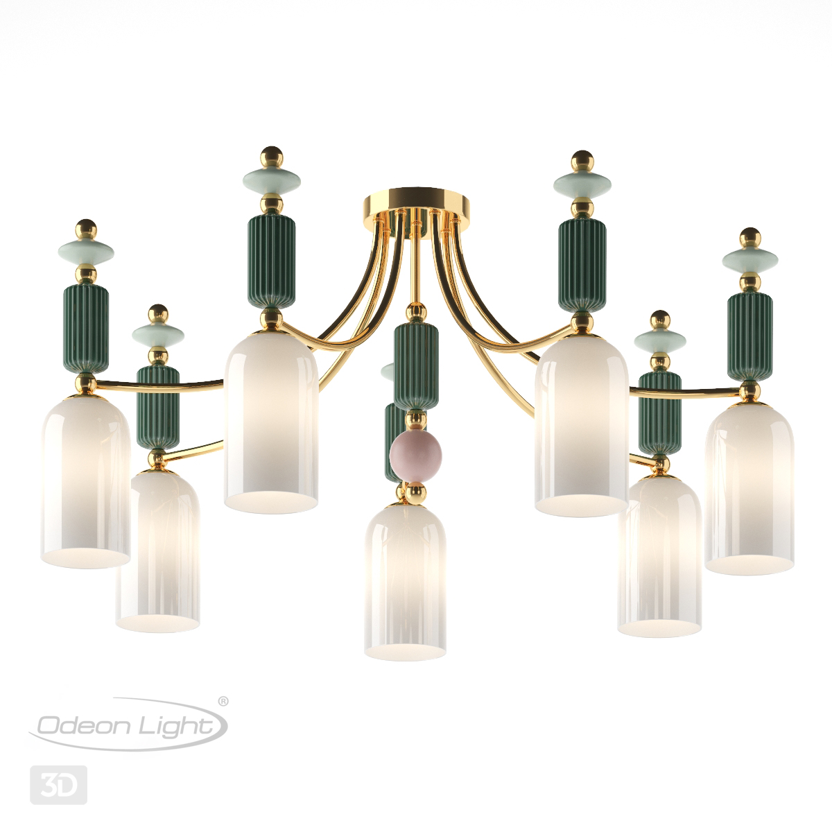 Потолочная люстра Odeon Light 4861/7C фото