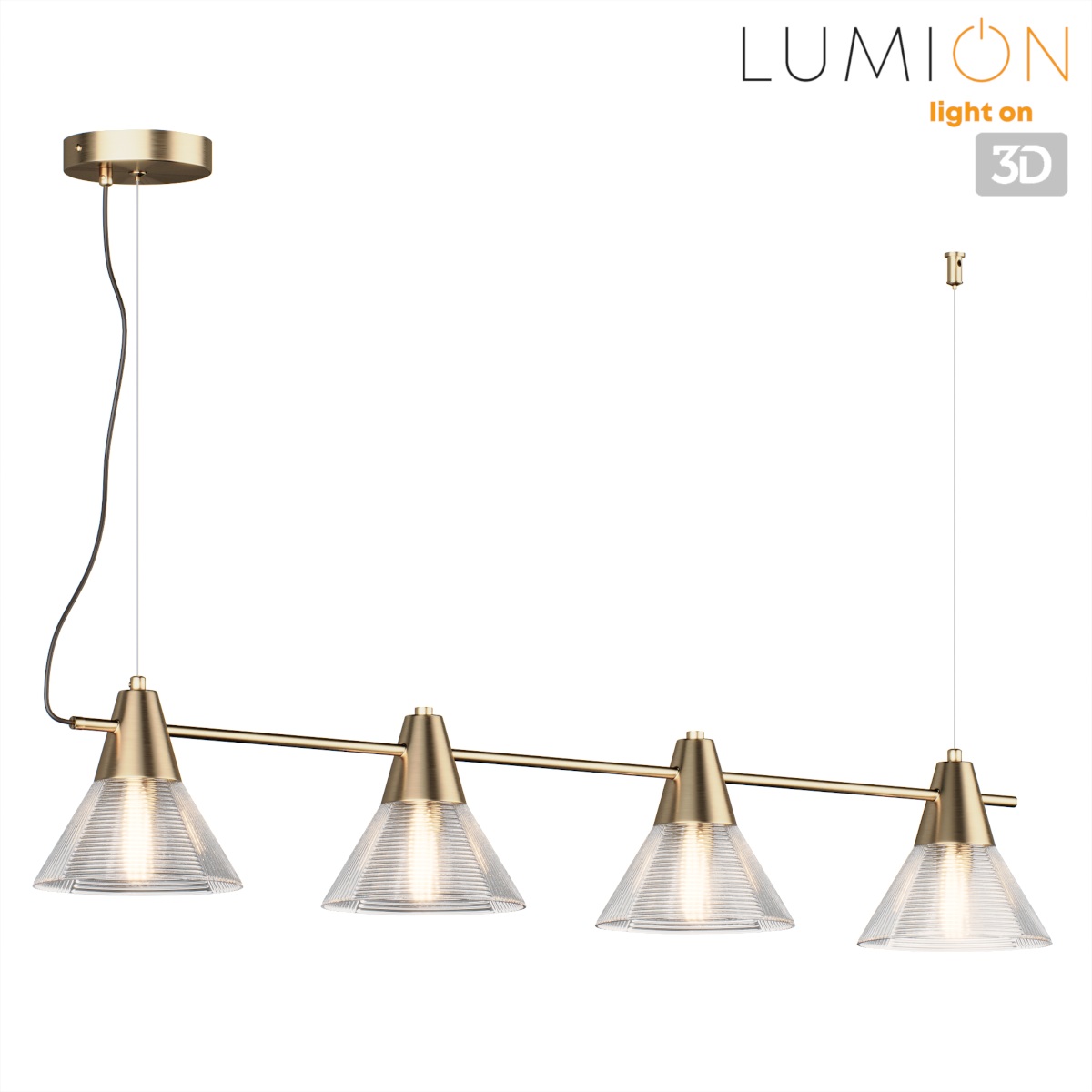 Светильник подвесной LUMION 6596/4A фото
