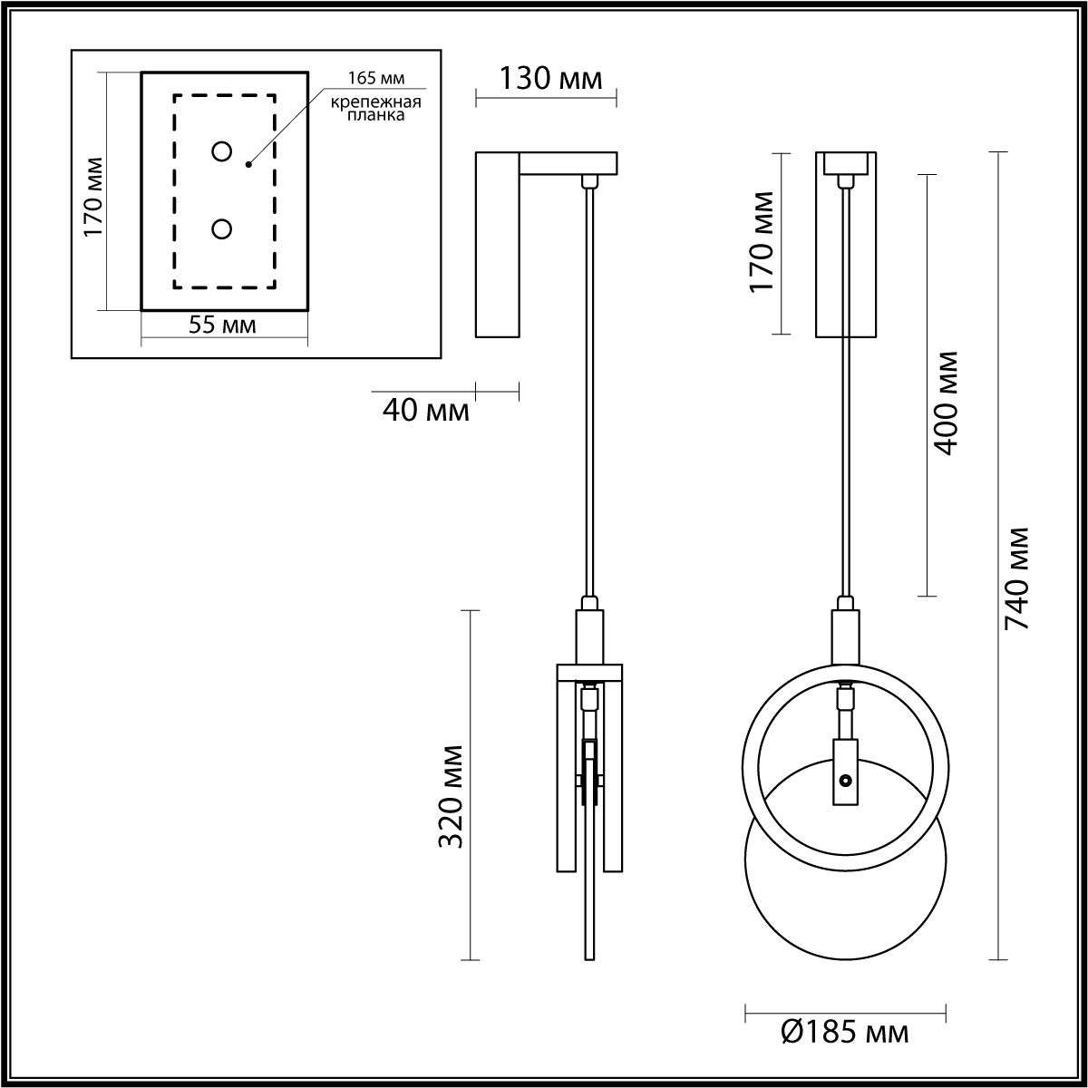 Настенный светильник ODEON LIGHT 5422/17WL фото