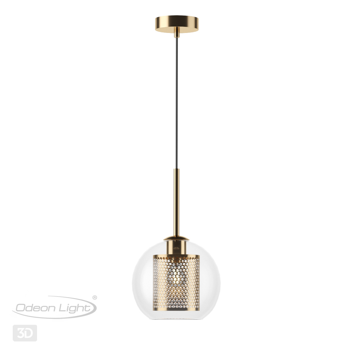 Подвесной светильник Odeon Light Pendant Clocky 4939/1 фото