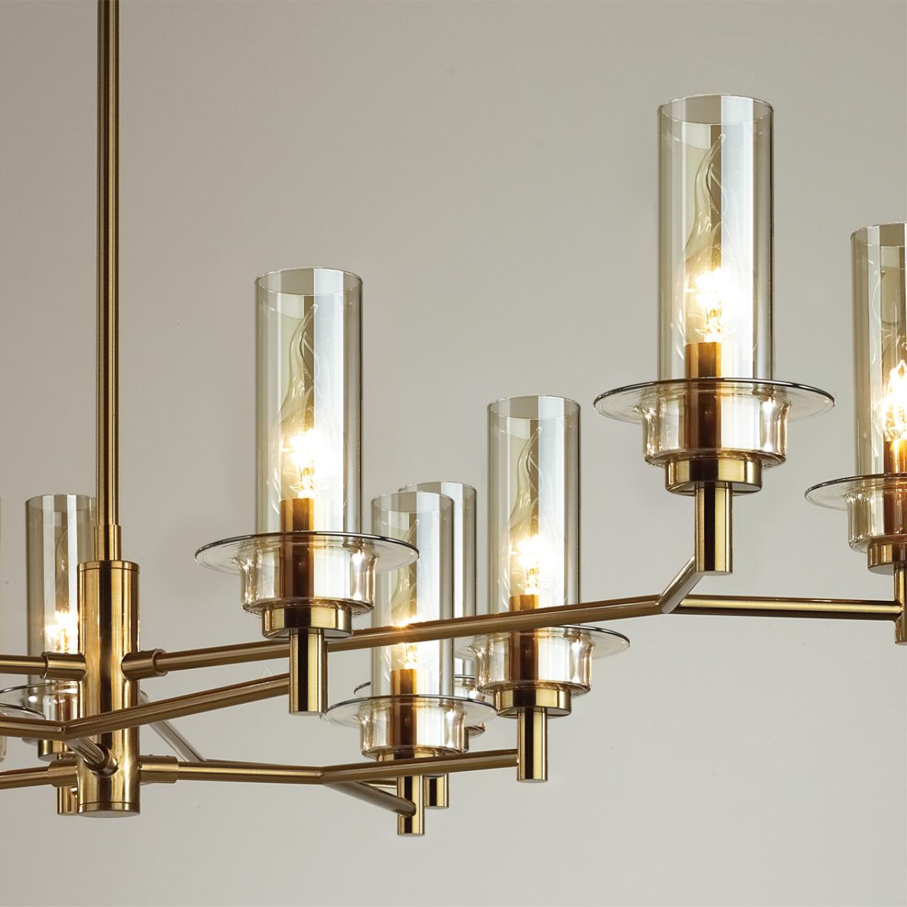 Люстра на штанге LUMION 6554/12C фото