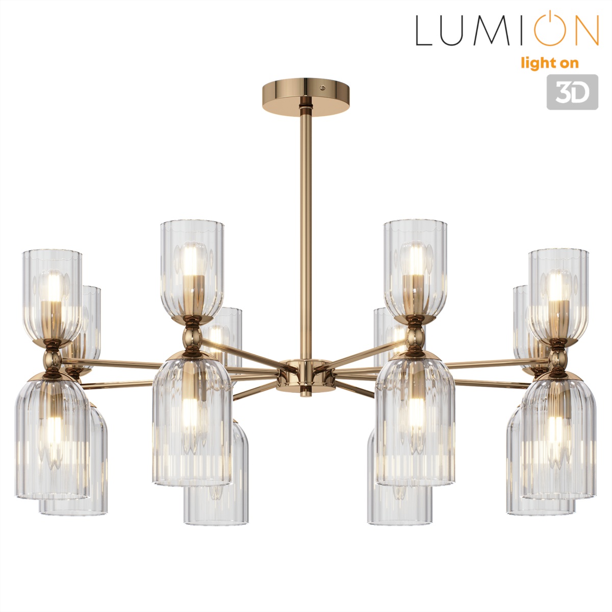 Люстра подвесная LUMION 6586/16 фото