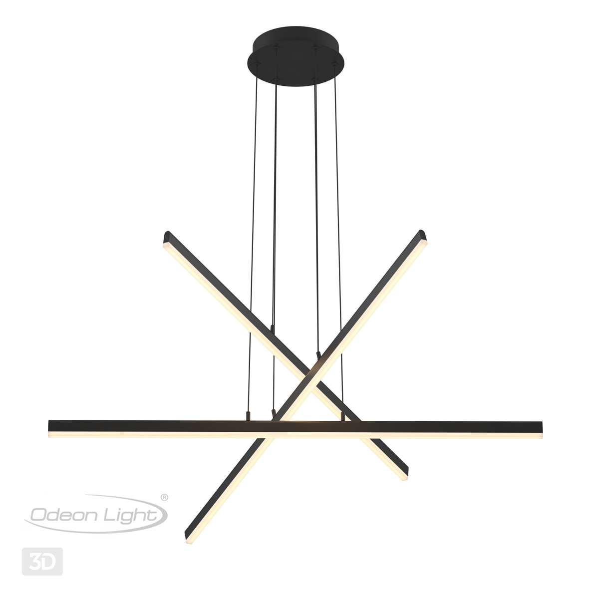 Подвесной светодиодный светильник Odeon Light L-vision Rudy 3890/48L фото