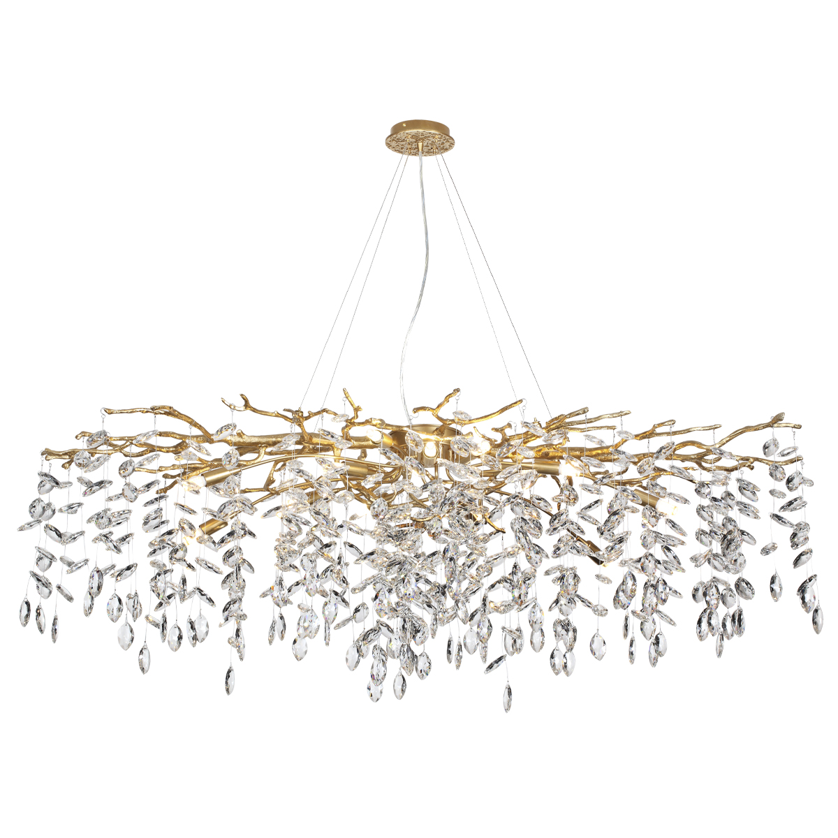 Каскадная люстра Odeon Light 4969/14 фото
