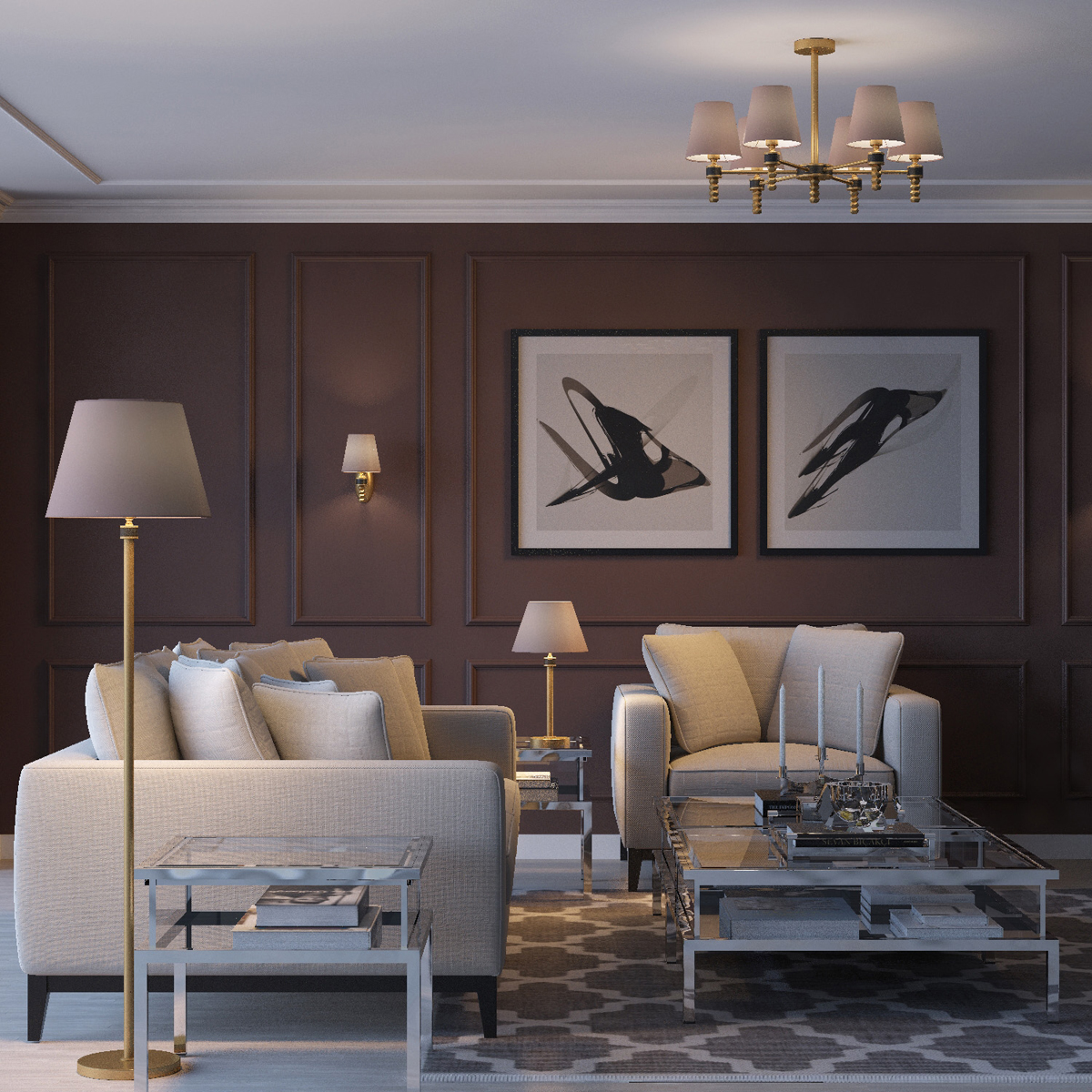 Торшер Lumion Neoclassi Montana 4429/1F фото