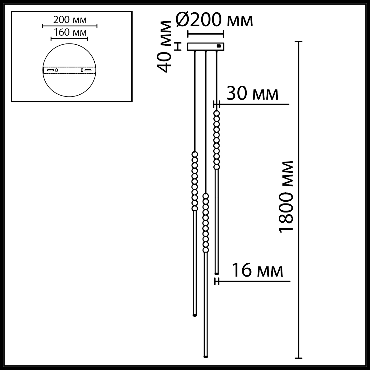 Потолочная люстра ODEON LIGHT 7149/33L фото