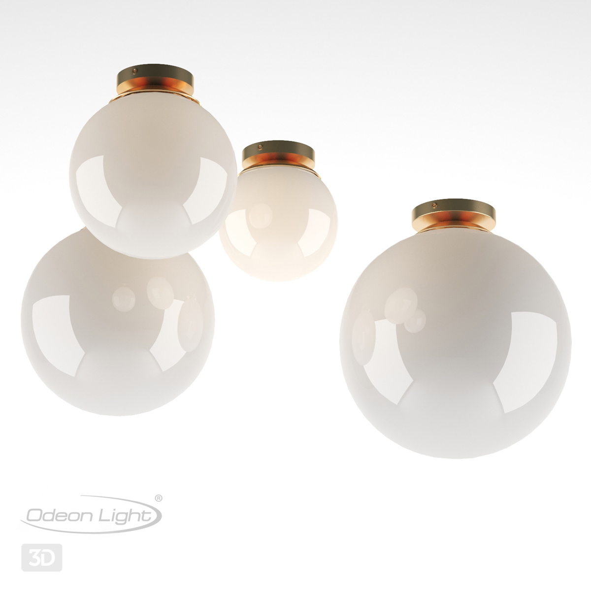 Потолочный светильник Odeon Light Hightech Bosco 4248/1C фото