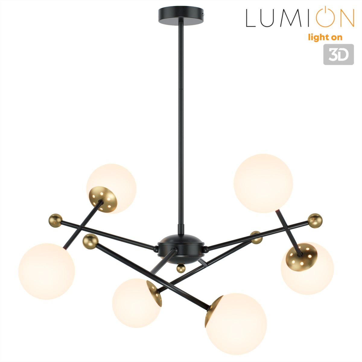 Люстра потолочная LUMION 6581/6 фото