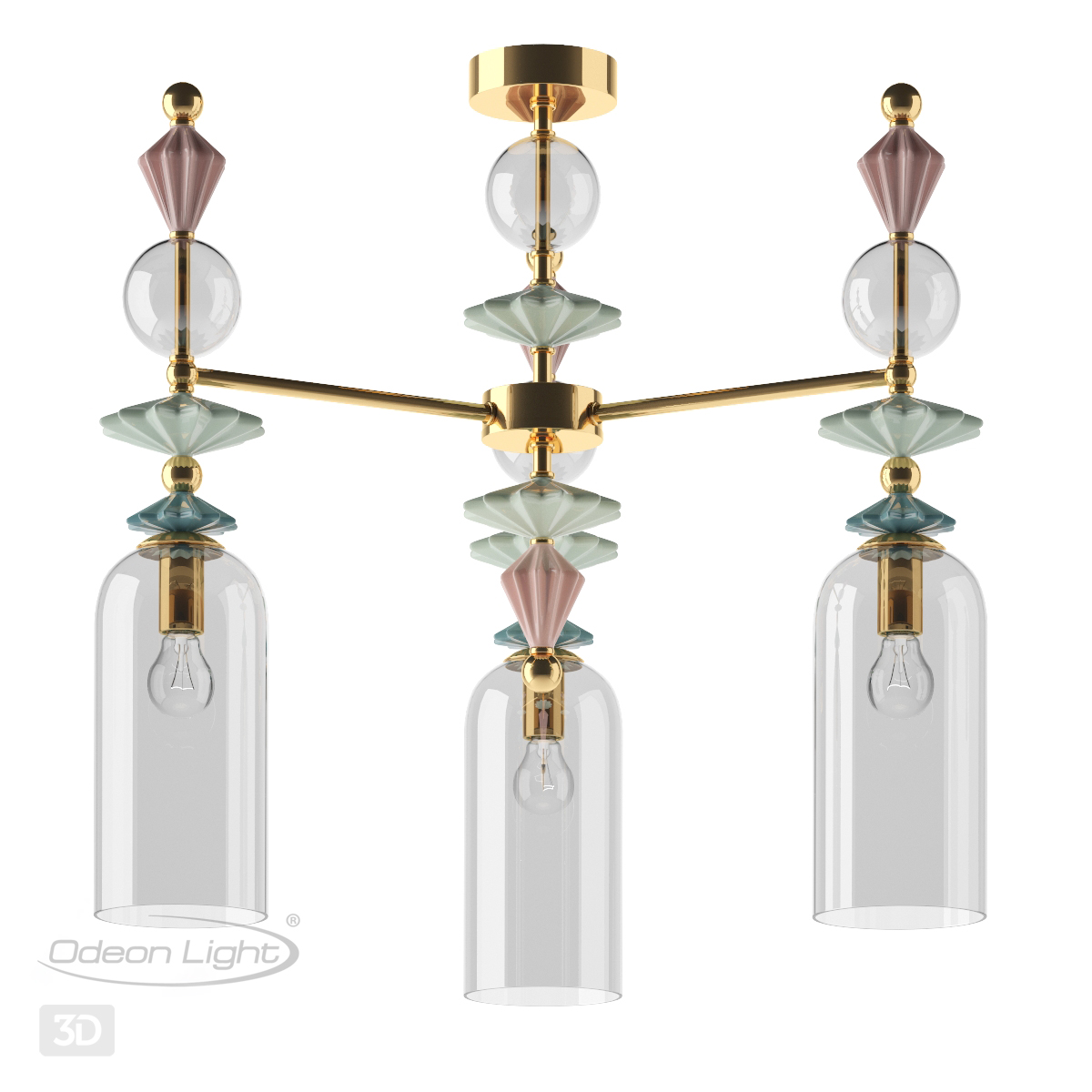 Потолочная люстра Odeon Light 4855/3C фото