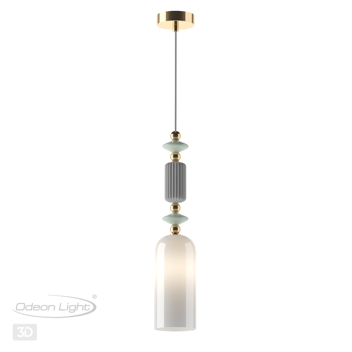 Подвесной светильник Odeon Light Classic Candy 4861/1A фото