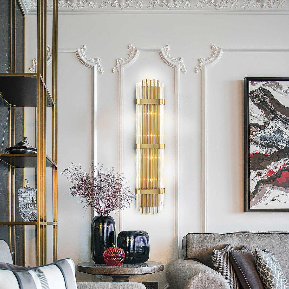 Настенный светильник Odeon Light Hall Empire 4853/6W фото