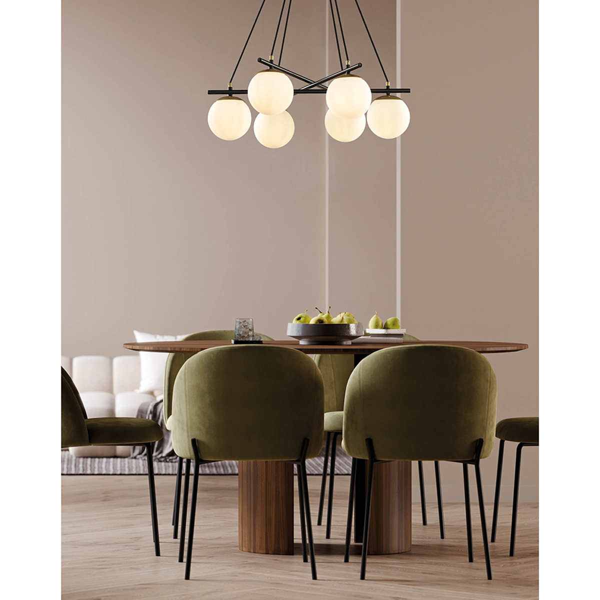 Подвесная люстра Lumion Moderni Randi 5212/6 фото
