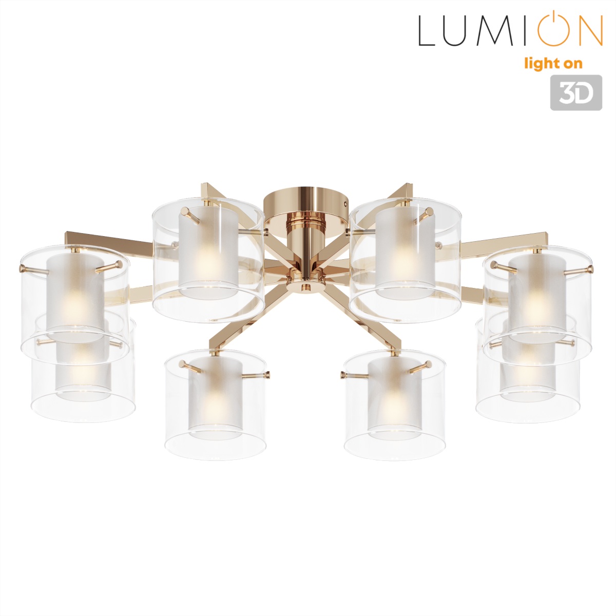 Люстра потолочная LUMION 6587/8C фото