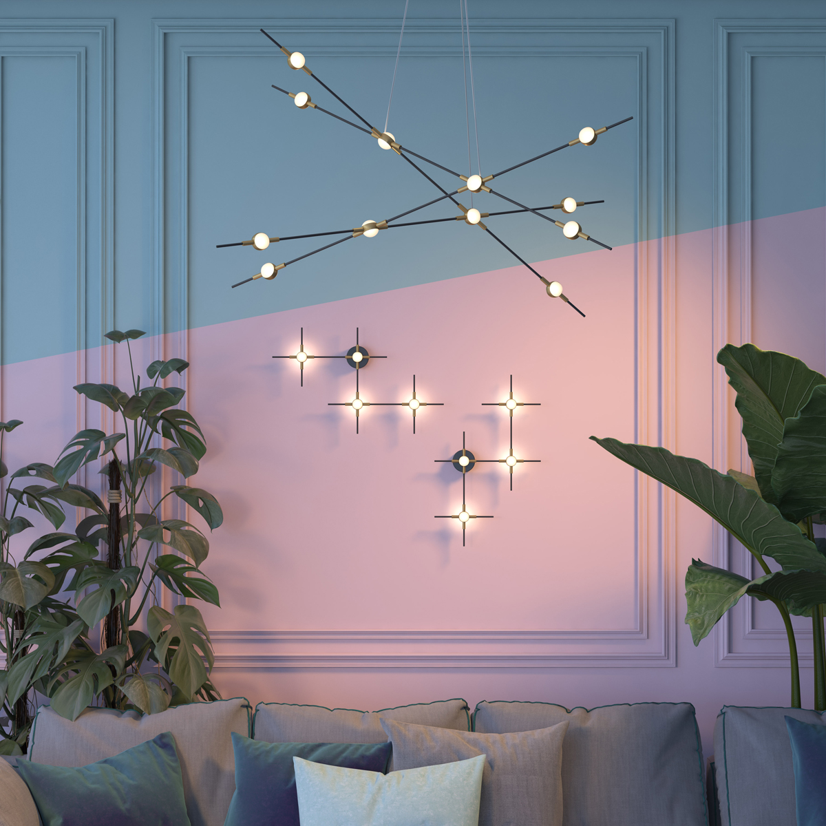 Настенный светодиодный светильник Odeon Light L-vision Costella 3906/14WL фото