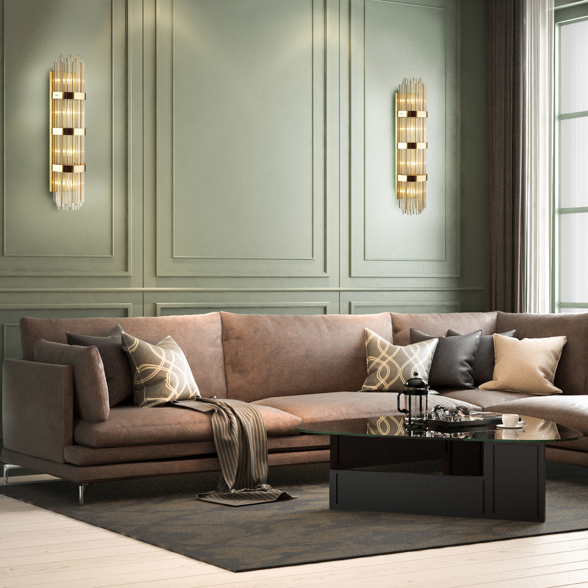 Настенный светильник Odeon Light Hall Empire 4854/4W фото