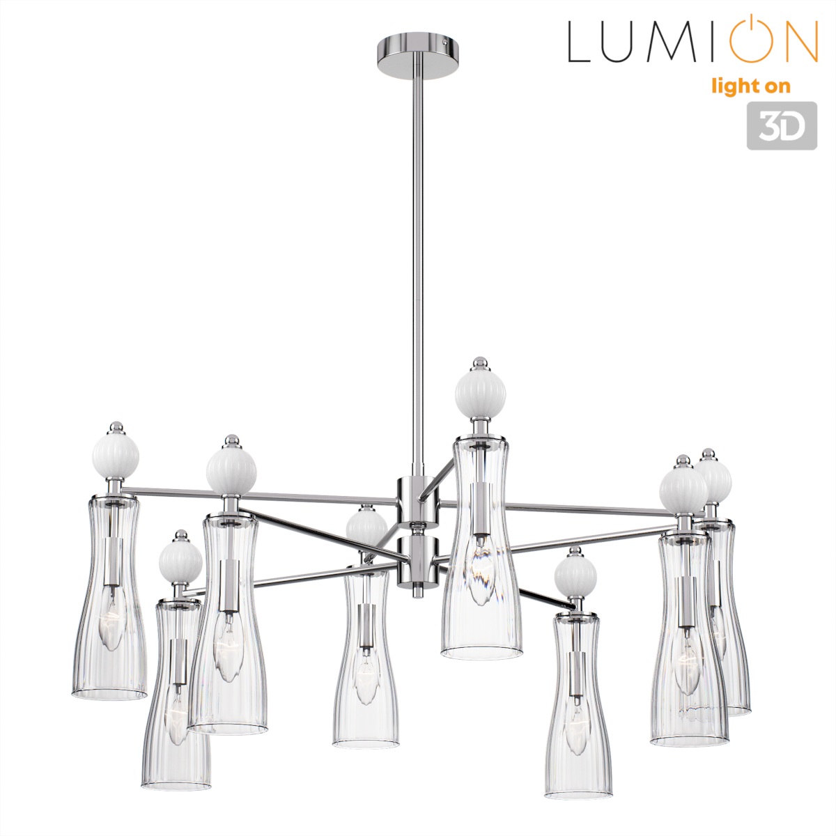 Люстра потолочная LUMION 8268/8 фото