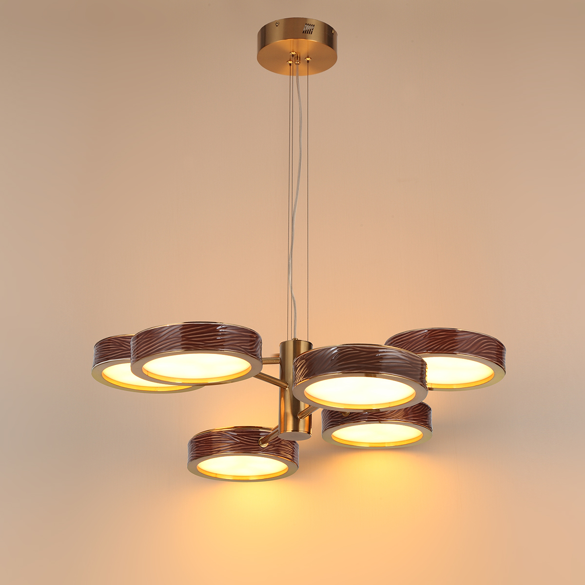 Подвесная люстра ODEON LIGHT EXCLUSIVE 5450/99LB фото