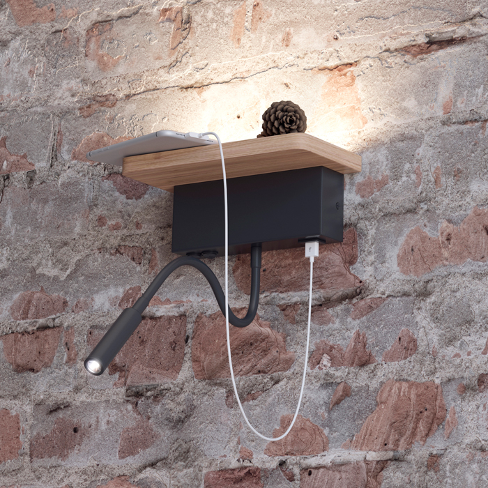 Бра Odeon Light Hightech Woody 3868/8WL фото
