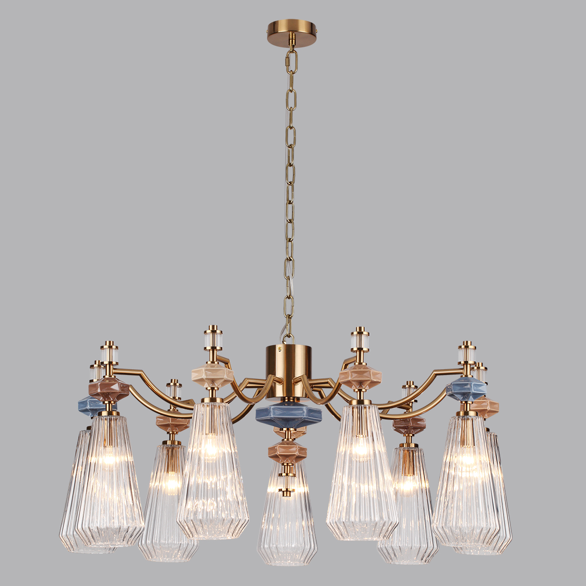 Подвесная люстра ODEON LIGHT EXCLUSIVE 5414/9 фото