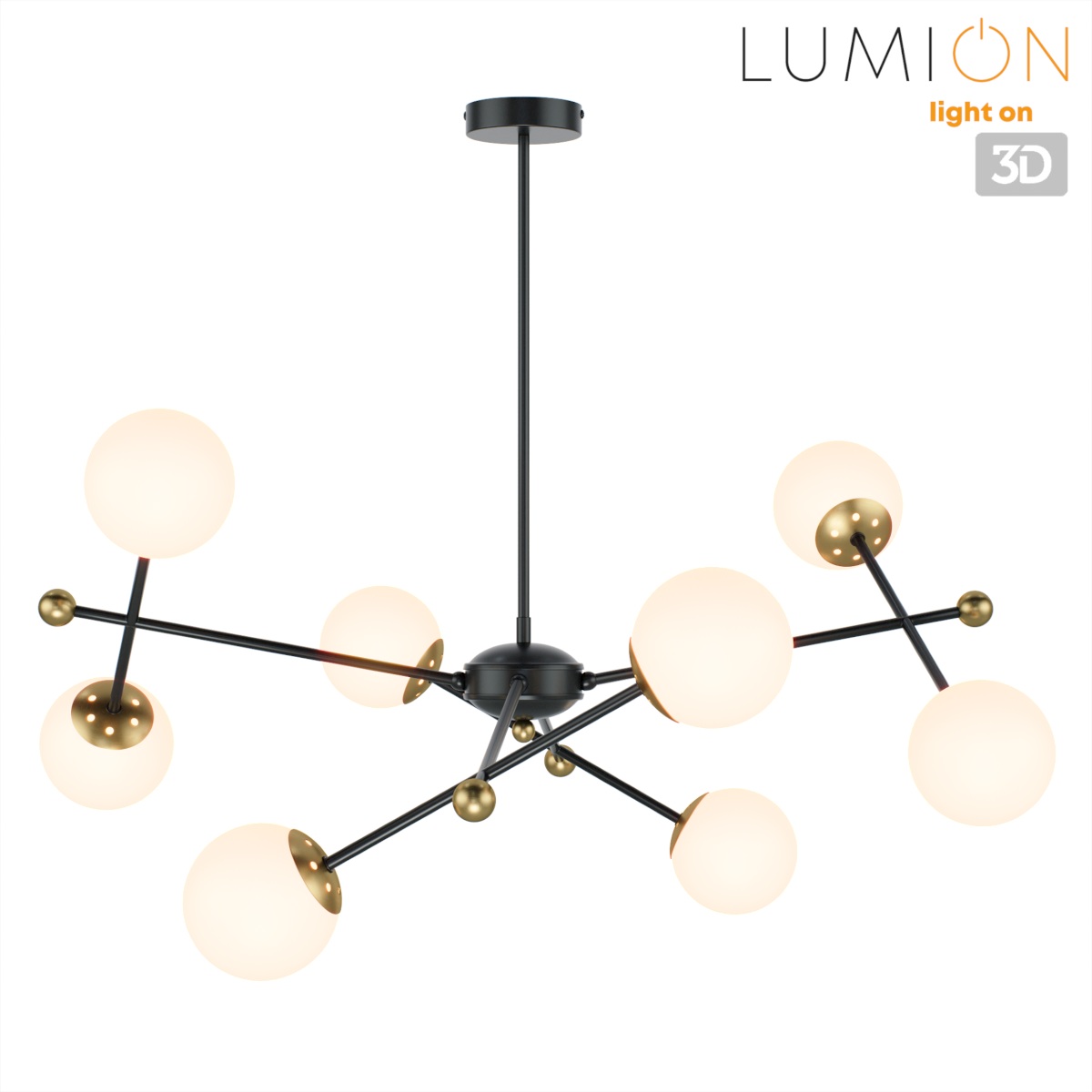 Люстра потолочная LUMION 6581/8 фото