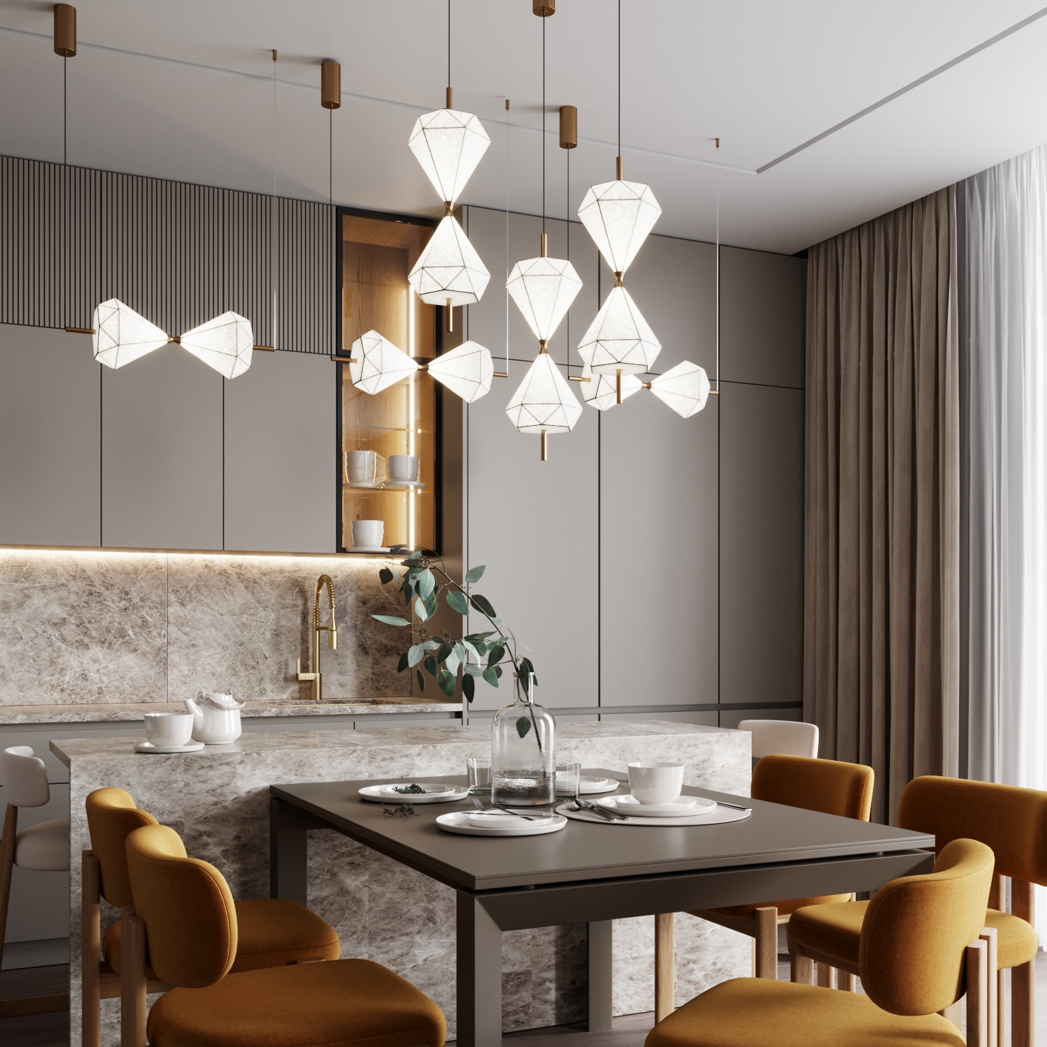 Подвесной светильник ODEON LIGHT 7090/10L фото