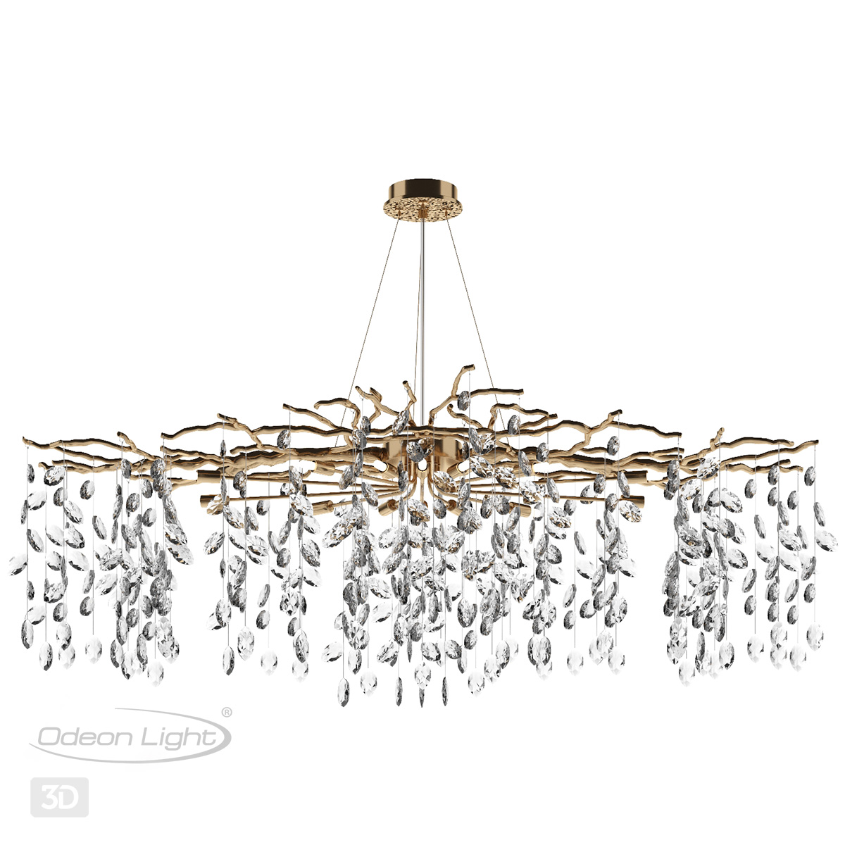 Каскадная люстра Odeon Light 4969/14 фото
