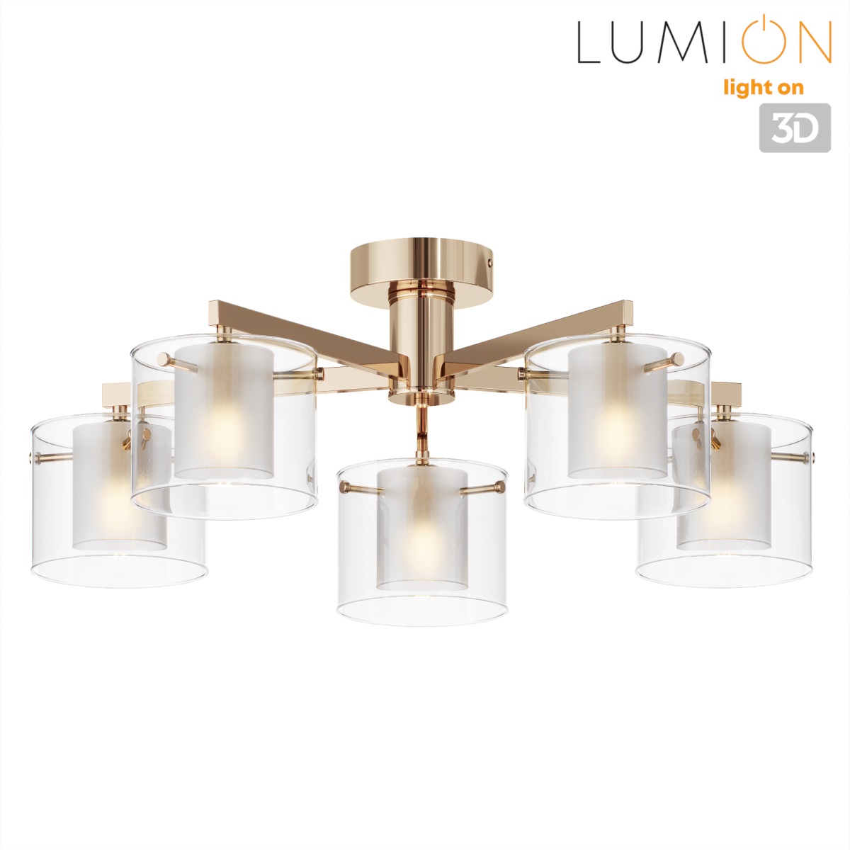 Люстра потолочная LUMION 6587/5C фото