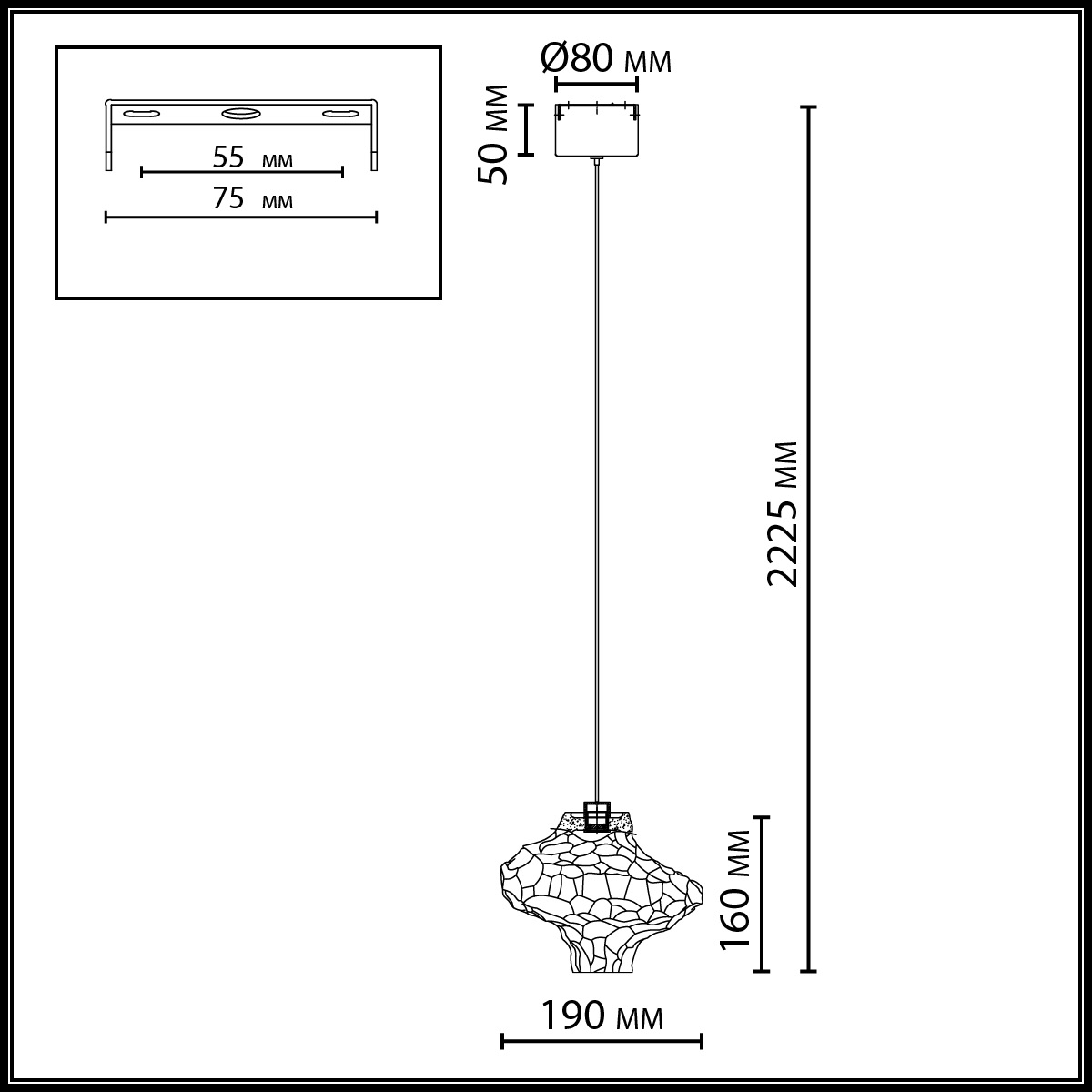 Подвесной светильник ODEON LIGHT 5108/3L фото