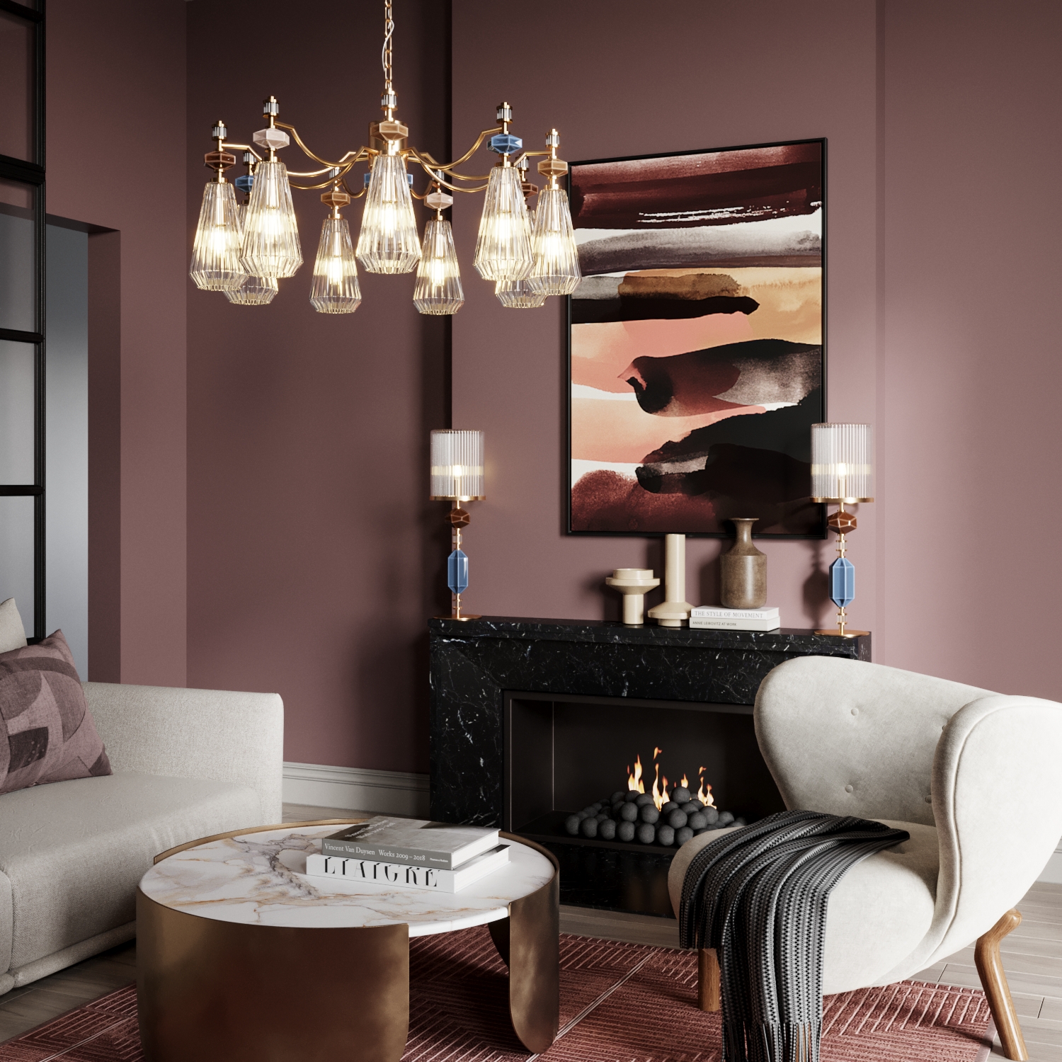 Подвесная люстра ODEON LIGHT EXCLUSIVE 5414/9 фото