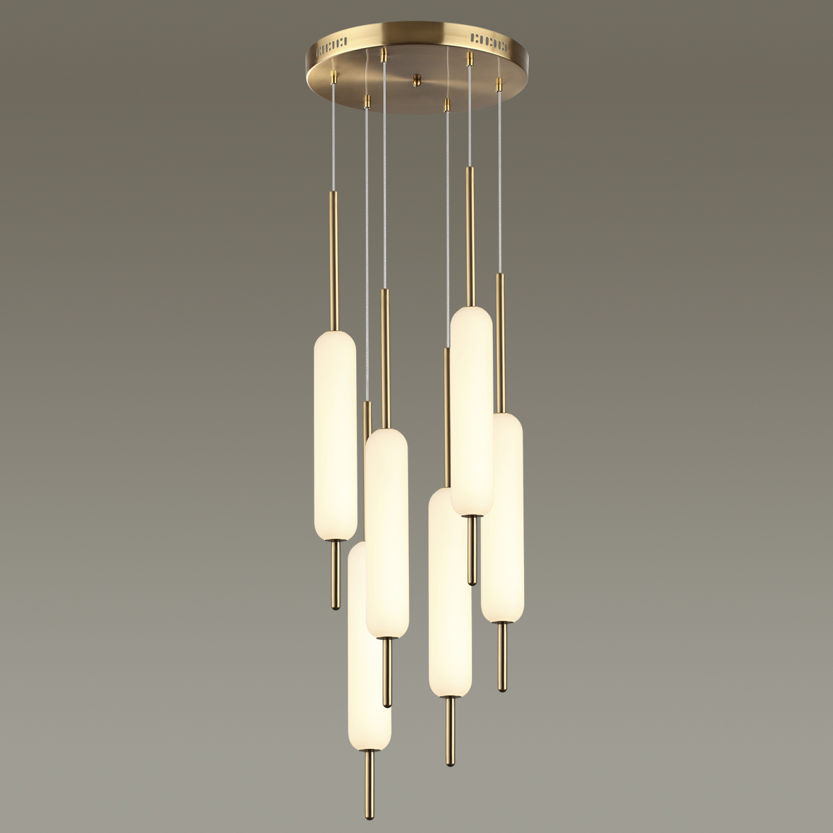 Подвесной светодиодный светильник Odeon Light Pendant Reeds 4794/72L фото