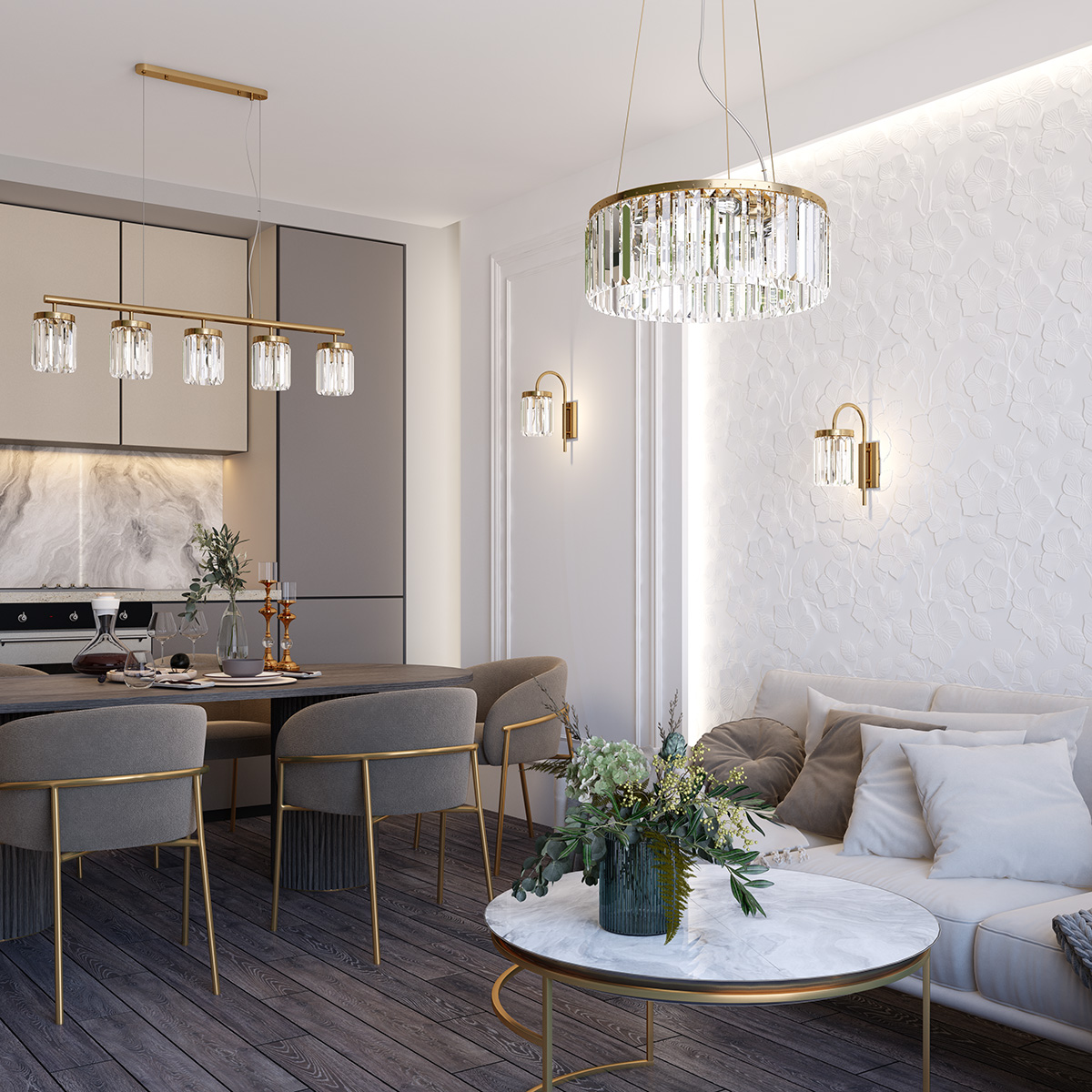 Бра Odeon Light Classic Vassa 4987/1W фото