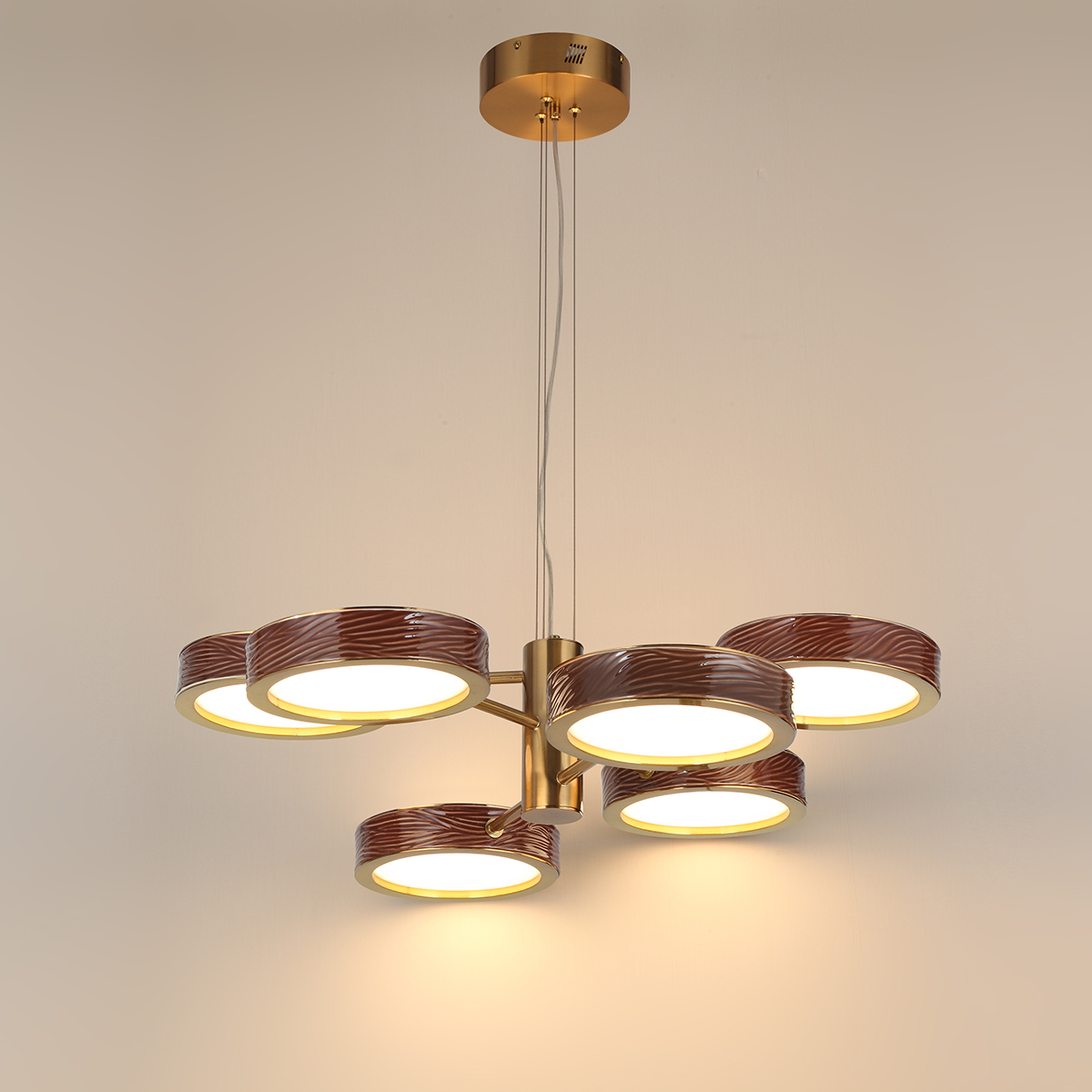 Подвесная люстра ODEON LIGHT EXCLUSIVE 5450/99LB фото