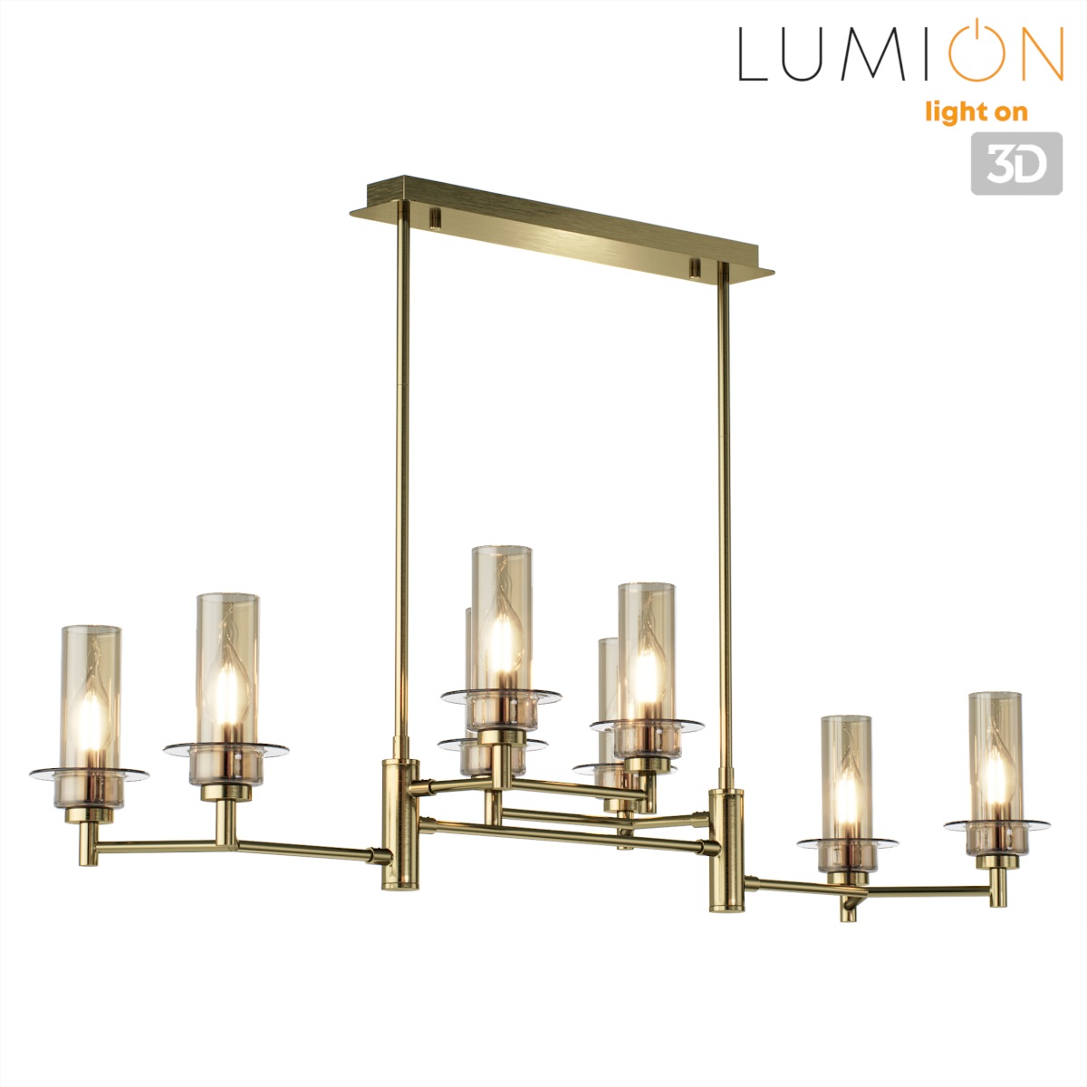 Люстра потолочная LUMION 6554/8C фото