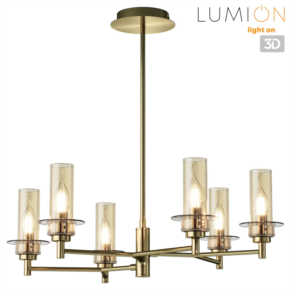 Люстра потолочная LUMION 6554/6C фото