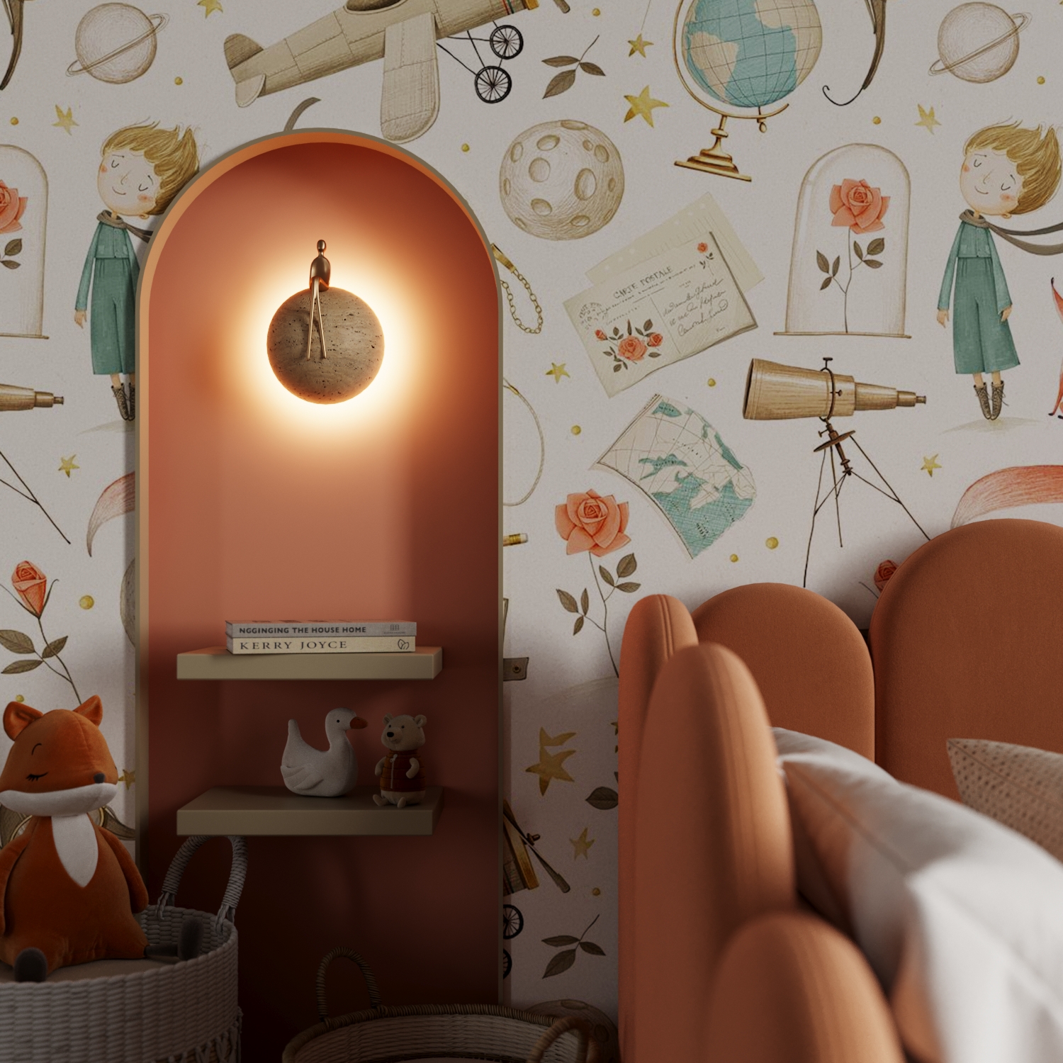 Настенный светильник ODEON LIGHT 7011/5WL фото