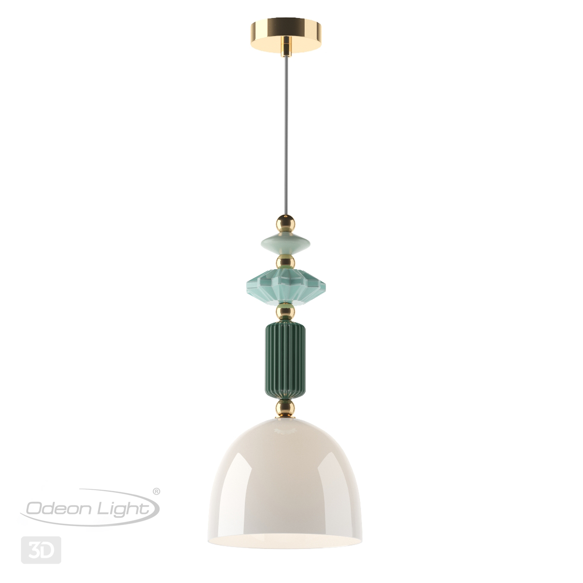 Подвесной светильник Odeon Light Classic Candy 4861/1C фото